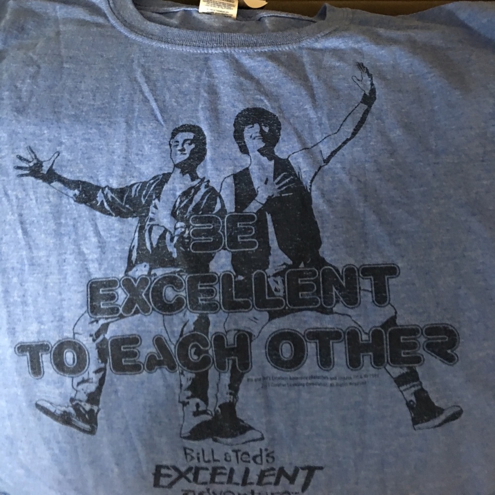 1989 vintage bill and teds excellent adv